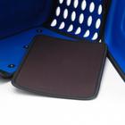 Складная сумка-переноска с отдельным входом, материал EVA, 43,5 х 28 х 33 см, синяя - Фото 9