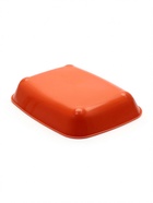 Лоток для кошек, 33.5×25×6 см, округлый, с сеткой, бежевый, коричневый - Фото 8