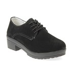 Туфли женские, цвет чёрный, размер 38 - Фото 1