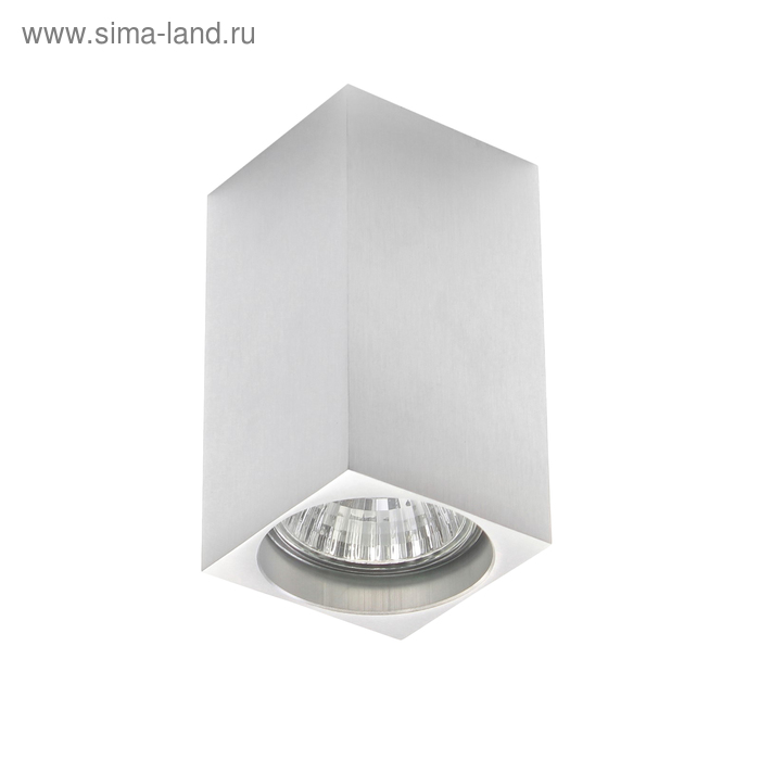 Светильник потолочный Luazon под лампу GU10, 100 х 55 х 55 мм, АЛЮМИНИЙ - Фото 1