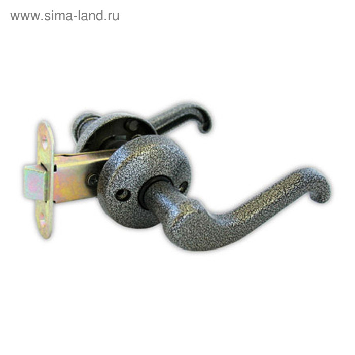 Защелка дверная Димитровград «Зенит» 2.02, цвет серебро - Фото 1