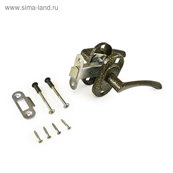Защелка дверная Димитровград «Омега» 2.03, цвет бронза - Фото 1