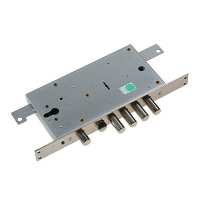 Замок врезной «Гардиан» 2512Т, длинный ключ (ЗК.202Н-01), с защелкой, б/о, перекодированный, 5 ключей