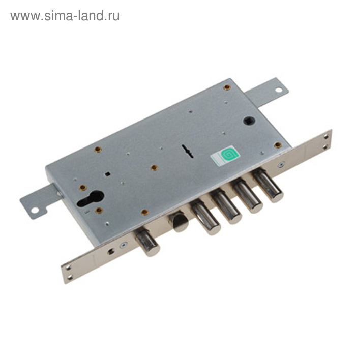 Замок врезной «Гардиан» 2512Т, длинный ключ (ЗК.202Н-01), с защелкой, б/о, перекодированный, 5 ключей - Фото 1