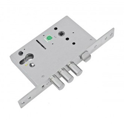 Замок врезной «Гардиан» 3221, с защелкой, б/накладки, под ц/м, б/о, м/о 85 мм