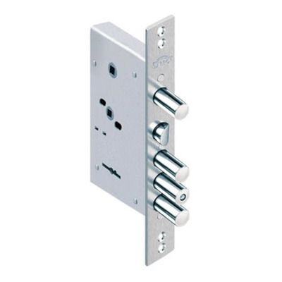 Замок врезной «Эльбор» Лазурит 1.02.22, с задвижкой, б/о, м/о 77 мм, 5 ключей