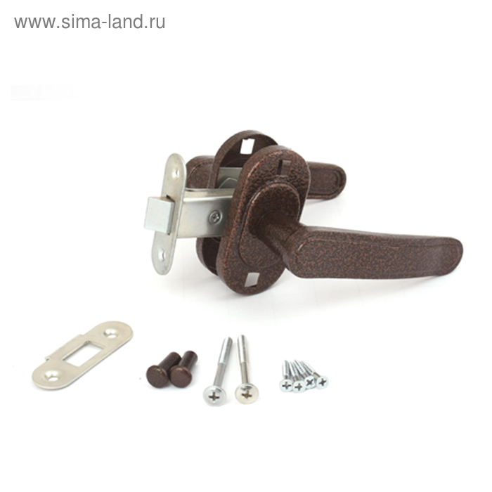 Защелка дверная Димитровград «Омега» 2.05, цвет медь - Фото 1