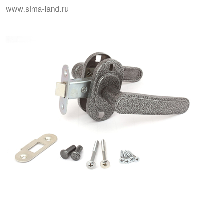 Защелка дверная Димитровград «Омега» 2.05, цвет серебро - Фото 1