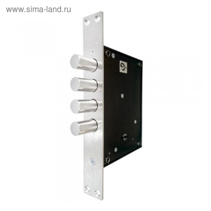 Замок врезной "МЕТТЭМ ЛИДЕР" ЗВ8 611.0.1, 4 ригеля, 18 мм, 5 ключей - Фото 1