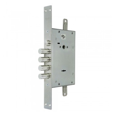 Замок врезной «МЕТТЭМ» ЗВ9 343.1.1, с/т, б/о, 5 ключей