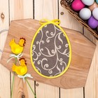 Прихватка «Весёлые пасхальные яйца» 23х17 см - Фото 4