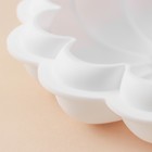 Форма для муссовых десертов и выпечки KONFINETTA «Ромашка», силикон, 22×4,5 см, цвет белый - фото 4588178