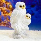 Садовая фигура из гипса «Совы полярные», 36×18×19 см - Фото 13