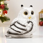 Садовая фигура из гипса «Совушка малая», 16×15×17.5 см, белая - Фото 4