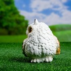 Садовая фигура "Совушка малая" коричневая, 15х15 см - Фото 3