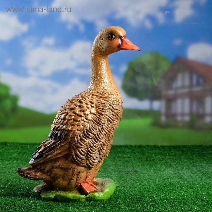 Садовая фигура "Кряква" 37х22см - Фото 1