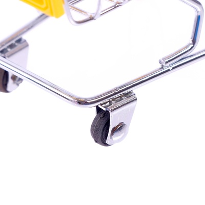 Игровой набор «Мини-магазин», 2 предмета: корзинка, тележка