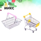 Игровой набор «Мини-магазин», 2 предмета: корзинка, тележка - Фото 9