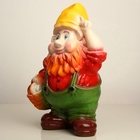 Садовая фигура из гипса «Гном с грибами», 47×21×30 см - Фото 6