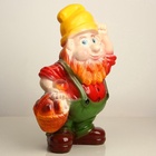 Садовая фигура из гипса «Гном с грибами», 47×21×30 см - Фото 5