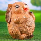 Садовая фигура "Заяц коричневый" 25см - Фото 1