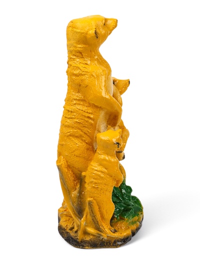 Садовая фигура из гипса «Сурикаты», 36.5×14×22 см
