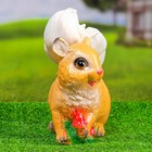 Садовая фигура из гипса «Белка с грибочками», 30×23 см - Фото 2