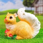 Садовая фигура из гипса «Белка с грибочками», 30×23 см - Фото 4