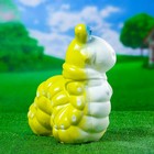 Садовая фигура "Гусеница веселая" салатовая 32х32см - Фото 2