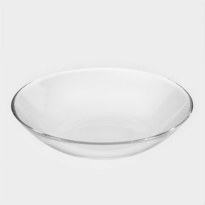 Тарелка глубокая стеклянная «Симпатия», 800 мл, d=20,8 см