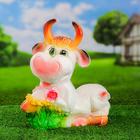 Садовая фигура "Корова веселая" 34х30см - фото 300737546