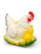 Садовая фигура из гипса «Курица наседка с цыплятами», 22×20×30 см - Фото 7