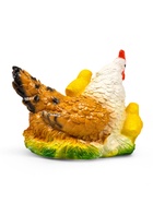 Садовая фигура из гипса «Курица наседка с цыплятами», 27×20×21 см - Фото 8