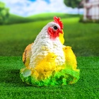 Садовая фигура из гипса «Курица наседка с цыплятами», 27×20×21 см - Фото 12