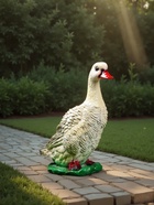 Садовая фигура из гипса «Московская утка», 37×17×21 см - Фото 3