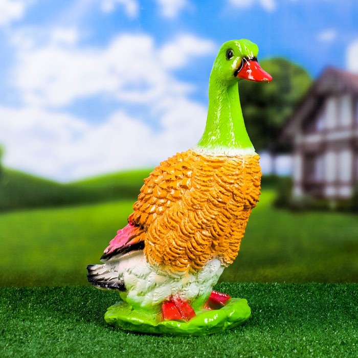 Садовая фигура "Селезень" 37х22см - Фото 1