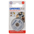 Диски отрезные по металлу Dremel EZ SpeedClic 2615S456JC, 5 шт, 38 мм, хвостовик 3.2 мм - Фото 2