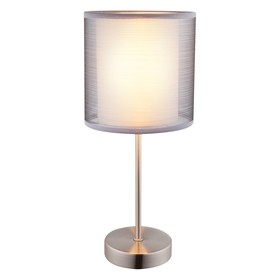 Настольная лампа THEO 1x40Вт E14, прозрачный 15x15x35 см