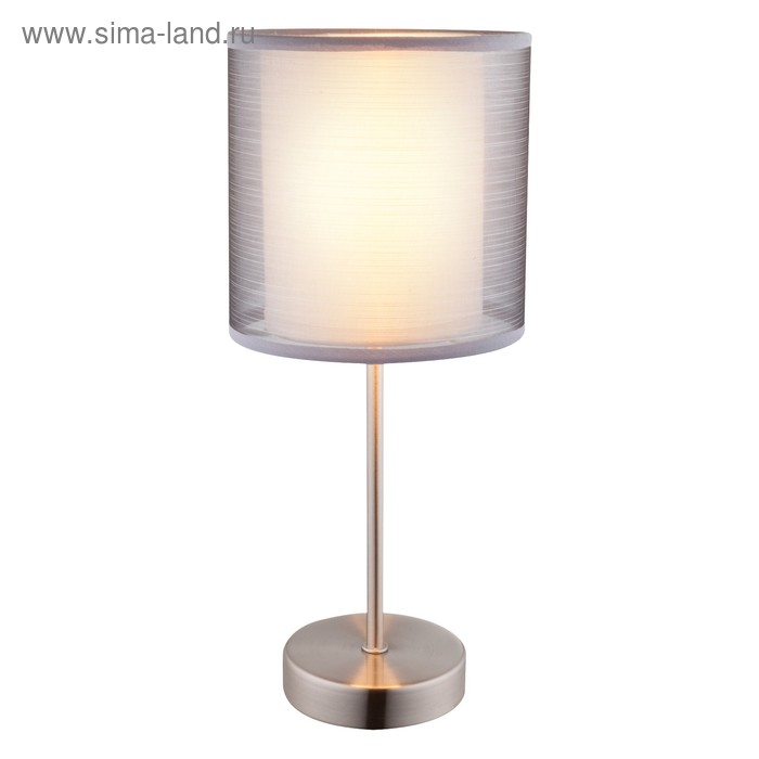 Настольная лампа THEO 1x40Вт E14, прозрачный 15x15x35 см - Фото 1