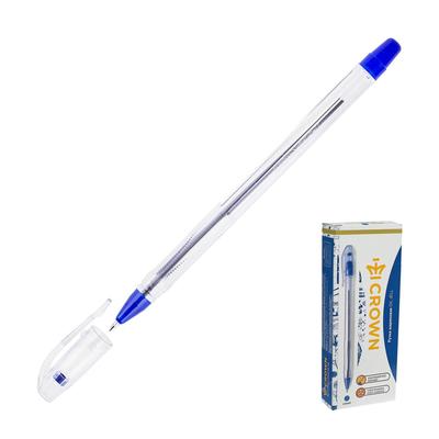 Ручка шариковая Crown OJ-500B, узел 0.7мм, чернила синие