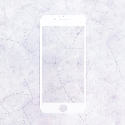 Защитное стекло Mobius для Apple iPhone 6/6S 3D Full Cover, белое