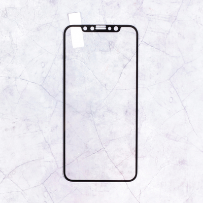 Защитное стекло Mobius для Apple iPhone X/XS 3D Full Cover, черное