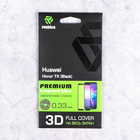 Защитное стекло Mobius для Huawei Honor 7X 3D Full Cover, черное - Фото 2