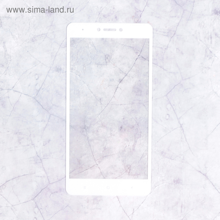 Защитное стекло Mobius для Xiaomi Redmi Note 4X 3D Full Cover (White) - Фото 1