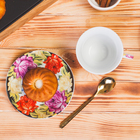 Сервиз чайный керамический Доляна «Роспись», 4 предмета: 2 чашки 210 мл, 2 блюдца d=14 см - Фото 10