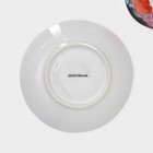 Сервиз чайный керамический на металлической подставке Доляна «Роспись», 13 предметов: 6 чашек 210 мл, 6 блюдец d=14 см, чайник 1 л - Фото 11