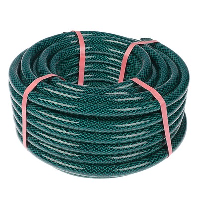 Шланг, ПВХ, d = 19 мм (3/4"), L = 25 м, 3-слойный, армированный, «Военный»