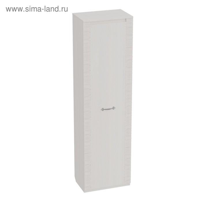 Шкаф 1-дверный Гостиная Элана Бодега белая - Фото 1