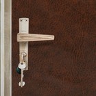 Комплект для обивки дверей 110 × 205 см: иск.кожа, поролон 5 мм, гвозди, струна, МИКС, «Рулон» - фото 8643206