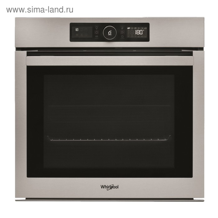 Духовой шкаф Whirlpool AKZ9 6220 IX, электрический, 65 л, серебристый - Фото 1